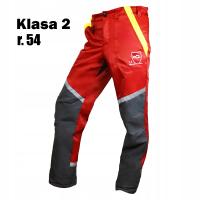 Spodnie dla pilarza kl 2 do pasa MONTANA Roz