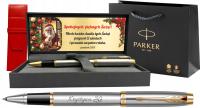 Pióro KULKOWE PARKER IM ZLOCONE GT PREZENT Z GRAWEREM PREZENT na Święta