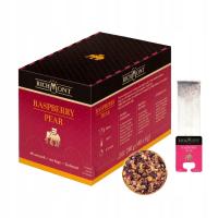 Herbata owocowa ekspresowa Richmont Raspberry Pear malina gruszka - 40x6g