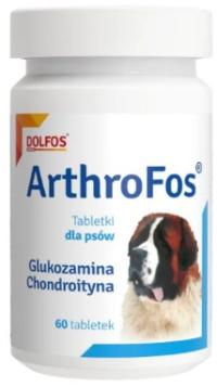 ArthroFos glukozamina chondroityna NA STAWY DLA PSA 60 tab.