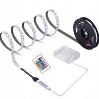 Светодиодная лента с пультом дистанционного управления с питанием от аккумулятора