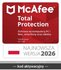 McAfee Total Protection | ESD | 1 Stanowisko | 36 Miesięcy