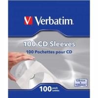 Koperta biała na CD z okienkiem Verbatim 100szt
