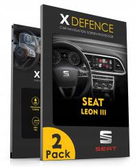 2в1 навигационное защитное стекло для SEAT LEON III
