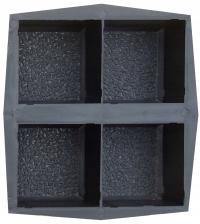 Бетонная форма для брусчатки 10x10