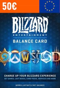 Код Пополнения Blizzard Battle.net 50 EUR