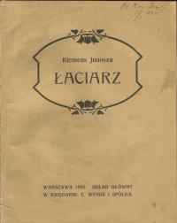 Klemens Junosza ŁACIARZ 1905 nowela