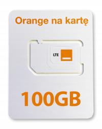 Мобильный интернет Orange LTE 100GB в год на 365 дней SIM-карта для маршрутизатора