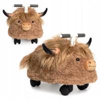 Jeździk Hairies szkocka krowa wyżynna MIĘKKA PUCHATA Prince Lionheart