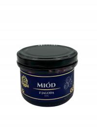 MIÓD JAGODOWY 250g z jagodami liofilizowanymi 10% OD PRODUCENTA NATURINI