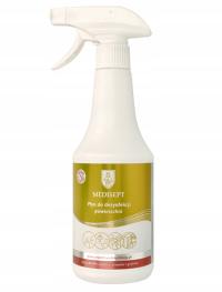 Medisept płyn neutralny do dezynfekcji powierzchni 500 ml zwalcza wirusy