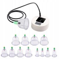 BAŃKI CHIŃSKIE BAŃKI BEZOGNIOWE PRÓŻNIOWE ELEKTRYCZNE DO MASAŻU I LECZENIA