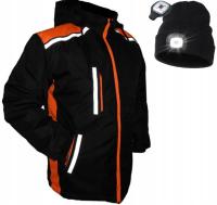 Kurtka robocza odblaskowa wodoodporna zimowa