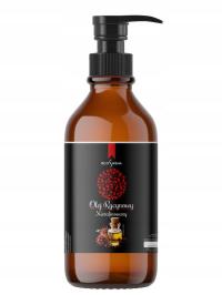 Касторовое масло нерафинированное холодного отжима 500 мл стекло Индия насос