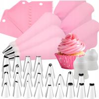 MEGA RĘKAW CUKIERNICZY 3x DEKORATOR TORTÓW SILIKON 36EL TYLKI CUKIERNICZE