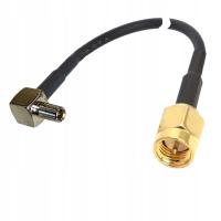 Kabel antenowy TS9 wtyk / SMA wtyk RG174 5 metrów