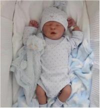 Reborn Baby Full Silicone boy 46cm lalka Silicone