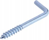 Wkręt hak 3.9x60 mm otwarty z łbem płaskimstal Kramp