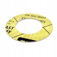 USZCZELKA KLINGERYTOWA KOŁNIERZOWA PŁASKA DN40 PN10-40 92x49mm, grubość 3mm