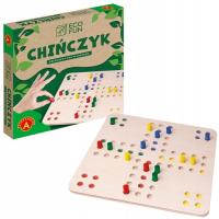 Chińczyk Eko Fun gra drewniana planszowa Alexander