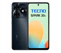 Smartfon TECNO Spark 20C 4/128GB Gravity Black 90Hz