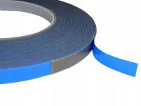 Taśma ŻELOWA akrylowa szara 4mm/10m