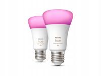 Żarówki Philips Hue color A60 E27 9 W 806 lm 2 szt.