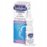 SUDAFED Xylospray DEX dla dzieci lek katar do nosa 10 ml