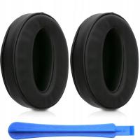 Nakładki do słuchawek DXS czarne skórzane memory foam do HD4.40 HD4.50