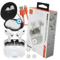 JBL WAVE 200 TWS Dokanałowe Słuchawki Bezprzewodowe White Białe Bluetooth