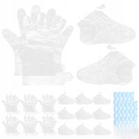 1ZEST NA DOM UŻYTEK JEDNORAZOWE RĘKAWICZKI I OCHRANIACZE NA STOPY