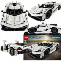 ZESTAW KLOCKI LEGO TECHNIC BIAŁY SAMOCHÓD KOENIGSEGG JESKO ABSOLUT 801EL XL