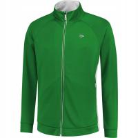 BLUZA MĘSKA DUNLOP CLUB KNITTED JACKET MEN GREEN/WHITE