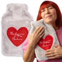 SOXO termofor Najlepsza Babcia w pokrowcu 1,8L prezent na dzień babci