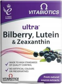 Ultra Bilberry Lutein + Zeaxanthin 30 tabl., Vitabiotics PROBLEM