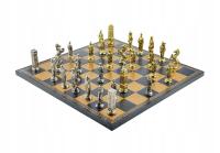SZACHY KOLEKCJONERSKIE ITALFAMA Rzymianie vs Barbarzyńcy + Deska 40cm