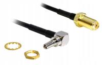 Przejście typ SMA gn - typ CRC-9 wt (kablowe)