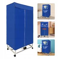 Składana Suszarka do Ubrań Elektryczna z Pilotem