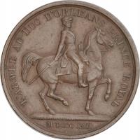 14.FRANCJA, MEDAL - ks.FERD.FILIP ORLEAŃSKI 1842