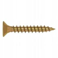 Wkręt do drewna stożkowy z pełnym gwintem 40 szt. 4x16 Marcopol