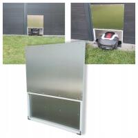 Автоматическая дверь для робота-косилки, открывания, закрывания гаража