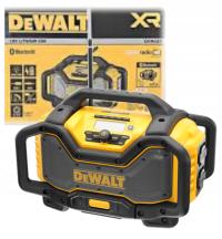 DeWALT AKUMULATOROWE RADIO BUDOWLANE BLUETOOTH Z ŁADOWARKĄ 2w1 DCR027