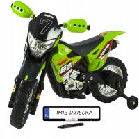 Motor na akumulator dla dzieci CROSS Ledy Dźwięki Tablica