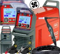 SPAWARKA INWERTEROWA IDEAL EXPERT TIG 222 AC/DC PFC PULSE Pro5 LCD 230V