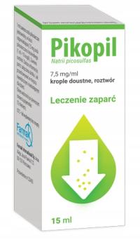 Пикопил от запора 7,5 мг/мл пероральные капли, 15 мл