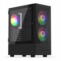 Корпус Krux Vako RGB Midi Tower черный