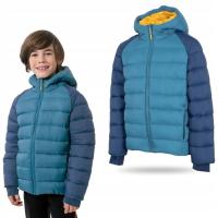 KURTKA 4F CHŁOPIĘCA, PUCHOWA 164CM