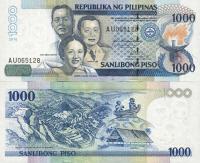Filipiny - Philippines 2010 - 1000 piso - Pick 197d UNC