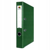 Segregator biurowy A4 75mm budżetowy z okuciem na dokumenty ZIELONY