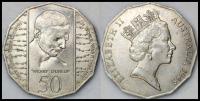 MNB - AUSTRALIA 50 Centów 1995 # 'WEARY' DUNLOP # st 3